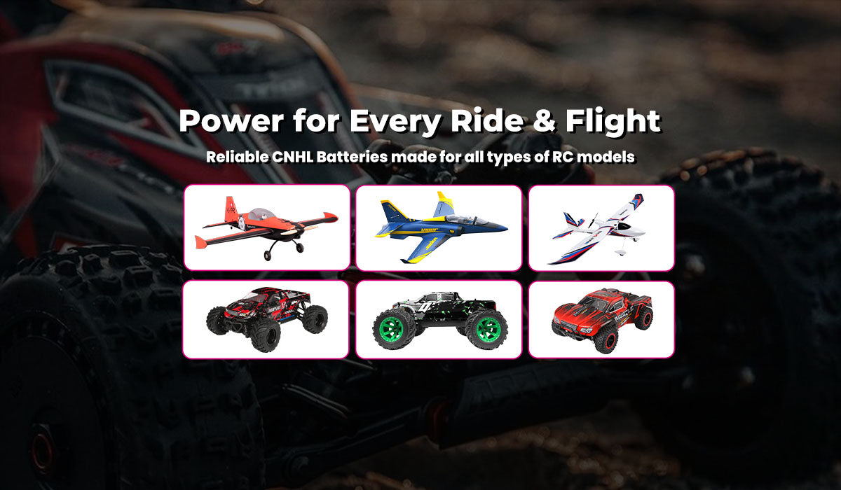 CNHL Yarış Serisi 5200mAh 11.1V 3S 90C Lipo Pil EC5 Fişli 4